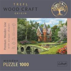 Trefl Wood Craft Origin Puzzle Viktoriánus ház 1000 darab - fa