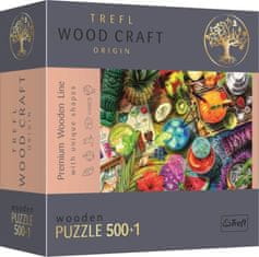 Trefl Wood Craft Origin Puzzle Színes koktélok 501 darab - fából készült