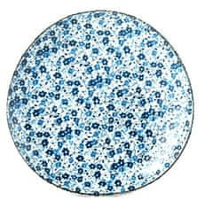 MIJ Blue Daisy Előétel tányér, 19 cm