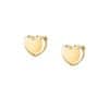 Eredeti szív alakú aranyozott fülbevaló Istanti SAVZ05