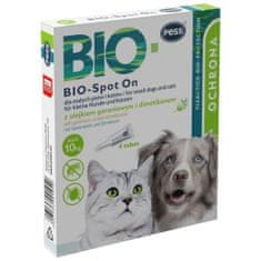 PESS Bio-spot folyékony ápoló és védő formula csepp formában kistestű kutyák és macskák számára