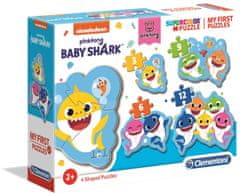 Clementoni Az első puzzle Baby Shark 4in1 (3,6,9,12 darab)