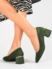 Vinceza Női körömcipő 92568 + Nőin zokni Gatta Calzino Strech, zöld árnyalat, 36