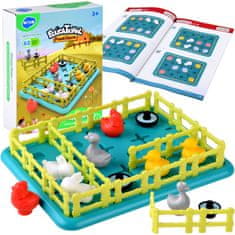 JOKOMISIADA  Puzzle és oktatási játék Happy Farm Gr0597