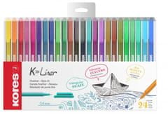 KORES K-Liner 24 színből álló készlet