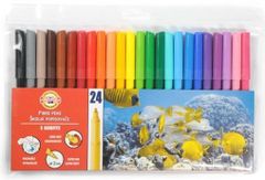 KOH-I-NOOR iskolai filctollak/ceruzák 24 db