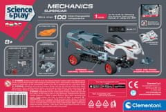 Clementoni Science&Play Mechanikai Laboratórium: versenyautó Supercar