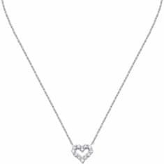 Morellato Romantikus ezüst szív nyaklánc Tesori SAIW129