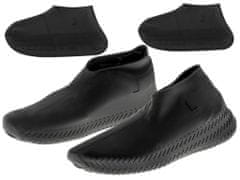 Aga vízálló cipővédő huzatok L méret, fekete színben. 39-44