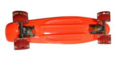 Aga Frisbee gördeszka LED kerék narancssárga