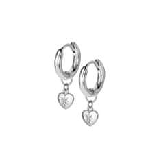 Hot Diamonds Romantikus ezüst fülbevaló gyémántokkal 2 az 1-ben Most Loved DE718