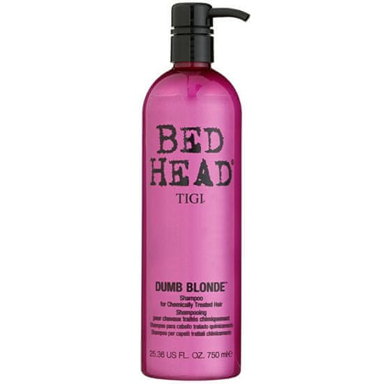 Tigi Sampon kémiailag kezelt szőke hajra Bed Head Dumb Blonde (Shampoo)