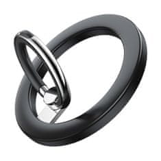 Joyroom mágneses telefon tartó gyűrű fekete