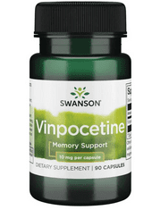 Swanson Vinpocetine (Memory Support), 10 mg, 90 kapszula