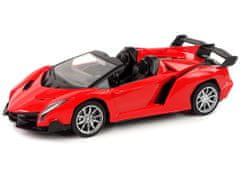 Lean-toys Távirányítású sportkocsi R/C 1:18 Piros