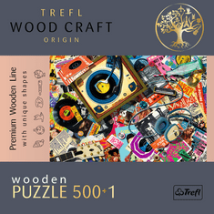 Trefl Wood Craft Origin Puzzle A zene világában 501 darabos puzzle