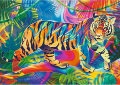 Trefl Puzzle UFT Color Splash: Találkozás a tigrissel 500 db