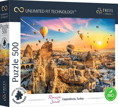 Trefl Puzzle UFT Romantikus naplemente: Kappadókia, Törökország 500 darab