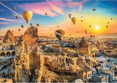 Trefl Puzzle UFT Romantikus naplemente: Kappadókia, Törökország 500 darab