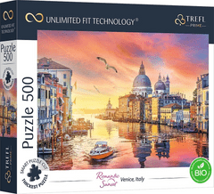Trefl Puzzle UFT Romantikus naplemente: Velence, Olaszország 500 darab