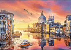 Trefl Puzzle UFT Romantikus naplemente: Velence, Olaszország 500 darab