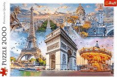 Trefl Puzzle Hétvége Párizsban 2000 darab