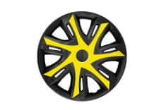 NRM Dísztárcsa SKODA 15" N-POWER sárga-fekete 4 db