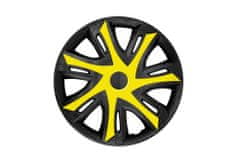 NRM Dísztárcsa RENAULT 15" N-POWER sárga-fekete 4 db