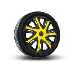 NRM Dísztárcsa SEAT 14" N-POWER sárga-fekete 4 db