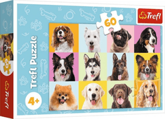 Trefl Aranyos kutyák puzzle 60 darab