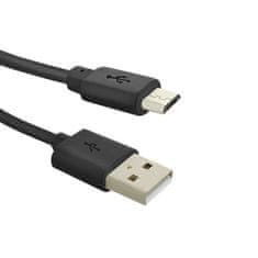 Qoltec hálózati töltő 12W | 5V | 2.4A | USB + Micro USB kábel