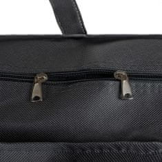 BigBuy Terápiás, súlyozott pamut takaró praktikus hordozó táskában - 150 x 200 cm, szürke (BB-19533)
