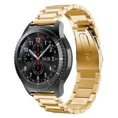 BStrap Stainless Steel szíj Huawei Watch GT/GT2 46mm, gold