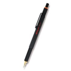 Rotring 800 Fekete mechanikus ceruza, különböző hegyszélességű 0,5 mm-es ceruzák