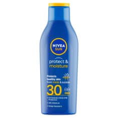 Nivea Sun Protect & Moisture Hidratáló lotion barnuláshoz 30 200 ml