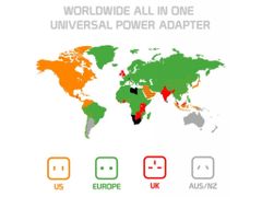 Alum online Univerzális nemzetközi utazási adapter