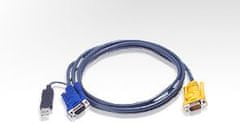 Aten integrált kábel 2L-5202UP KVM USB 1.8m
