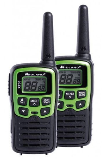 Midland XT30 PMR adóvevő rádió (párban)