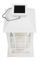 LUMILED 2x Napelemes kerti lámpa LED függő fehér LIRIO 27cm