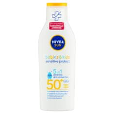 Nivea Sun Sensitive Protect gyermekbarnító krém OF 50+, 200 ml