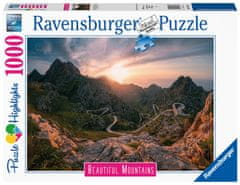 Ravensburger Puzzle Lélegzetelállító hegyek: Serra de Tramuntana hegység, Mallorca, 1000 darab