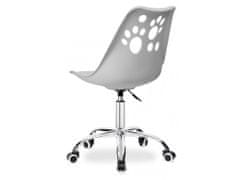 ShopJK Irodai szék - grover -világos szürke