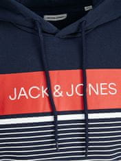 Jack&Jones Férfi sportfelső JJTRAVIS Regular Fit 12223700 Navy Blazer (Méret M)