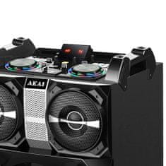 Akai DJ-T5 hordozható hangszóró BT-vel, BVZ raktárszám: 9204792
