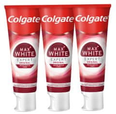 Colgate Max White Expert Original, 3 x 75 ml