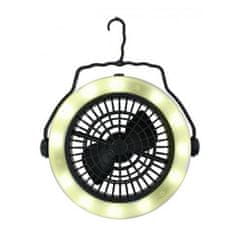 Northix Kempinglámpa ventilátorral - Elemes - LED 