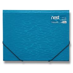 Háromlapos FolderMate Nest Fészek A4, kék