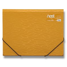 Háromlapos FolderMate Nest Fészek A4, aranysárga színű