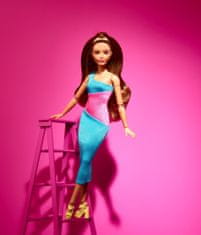Mattel Barbie Looks Barna hajú baba lófarokkal HJW82