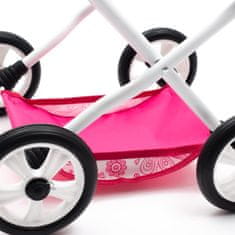 NEW BABY Babakocsi babáknak COMFORT rózsaszín szívek
